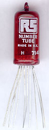 RS Number tube