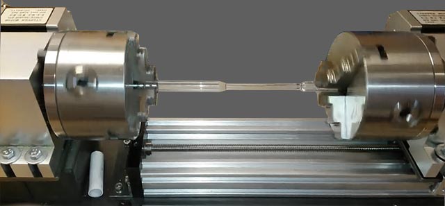 Glass lathe