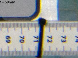 flat port with 50mm lens - Corner detail