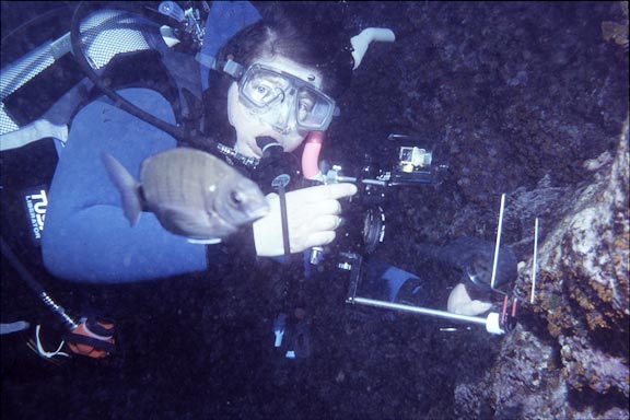 Jen w Nikonos