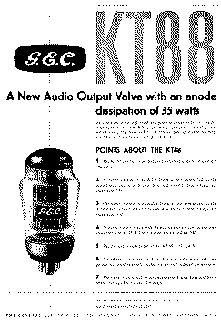 KT88 advert