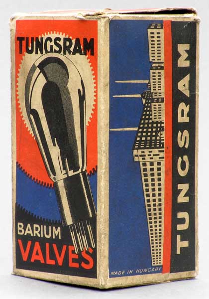 Tungsram Barium Valve Box