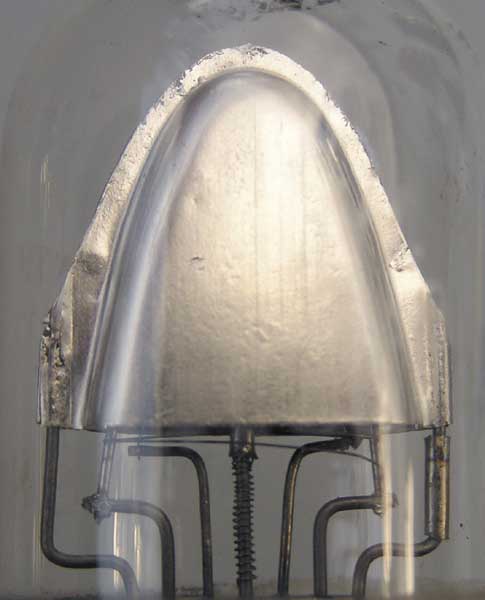 Cossor 'cup' anode
