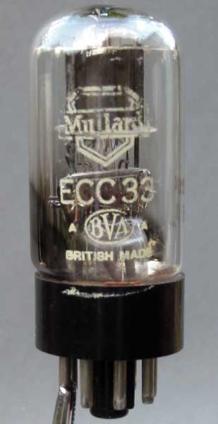 ECC33 Double Triode