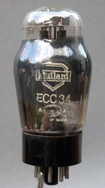 ECC34 Double Triode