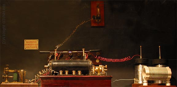Spark Transmitter.  Porthcurno Telegraph Museum.