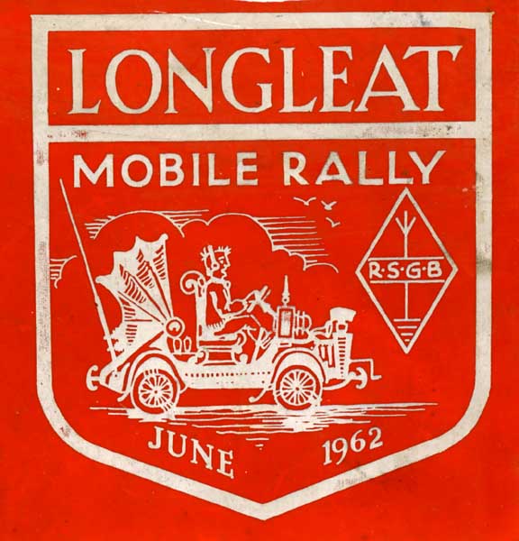 Rally Car Sticker 1962